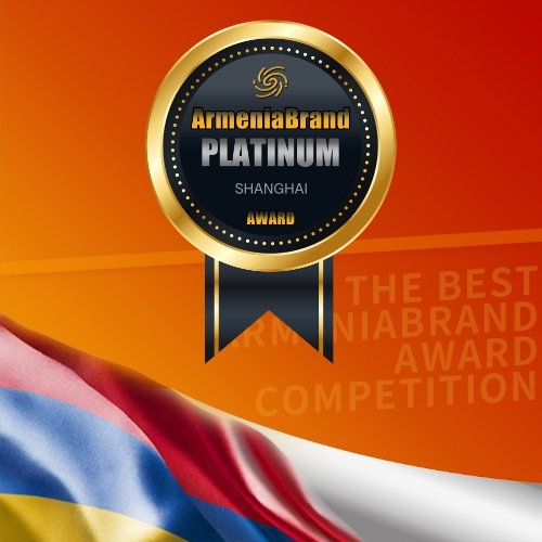ArmeniaBrand Platinum award ArmeniaBrand Competition in Shanghai